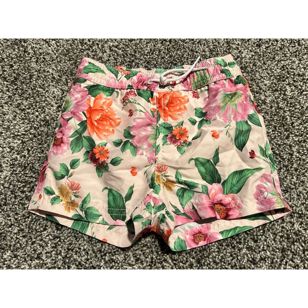 Kk26 Janie and‎ Jack swimming swim trunks shorts 6-12 months pool beach vacation
